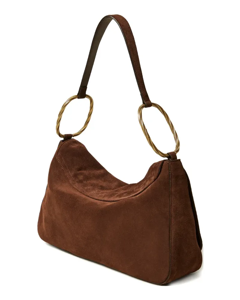 Twin-Set ring-detail shoulder bag - Braun Braun