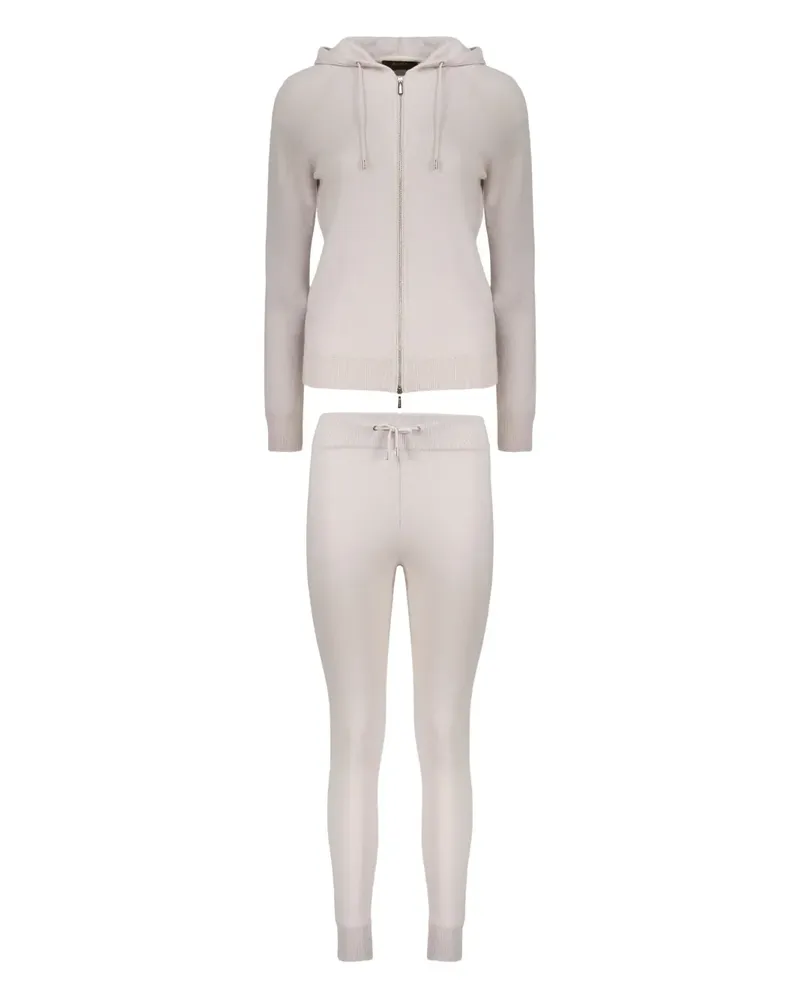 MOORER Hosen-Set mit Kordelzug - Nude Nude