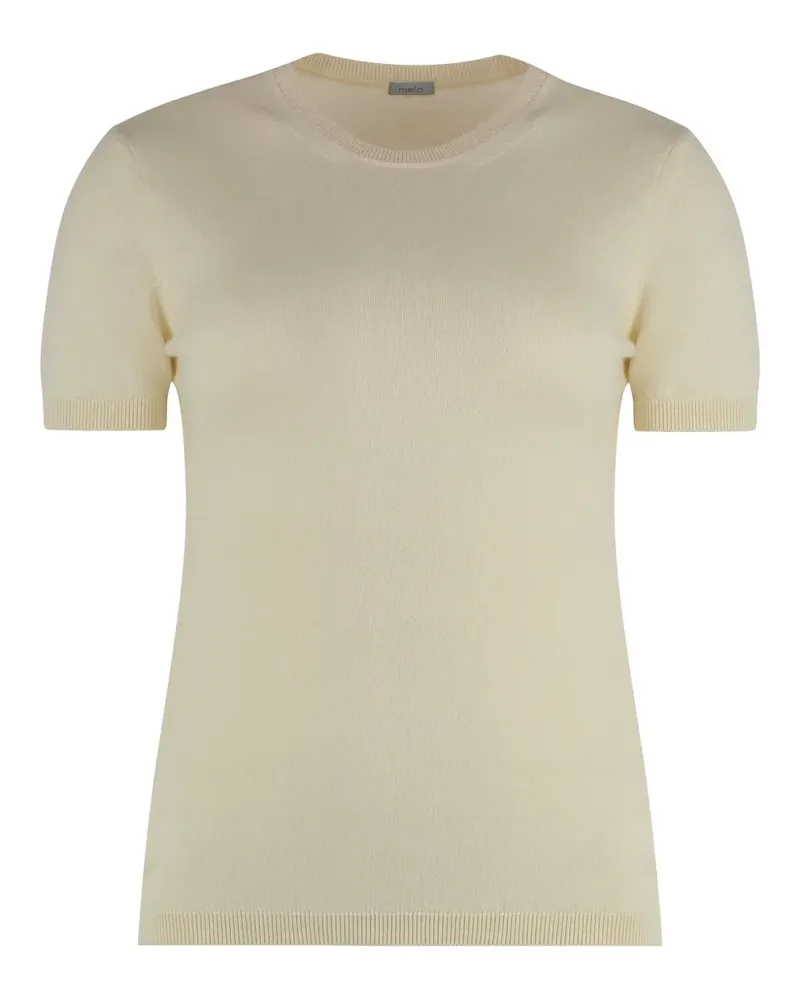 Malo T-Shirt aus Jersey - Nude Nude