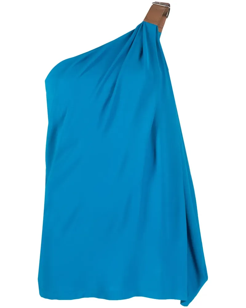 Alberta Ferretti Asymmetrisches Top - Blau Blau