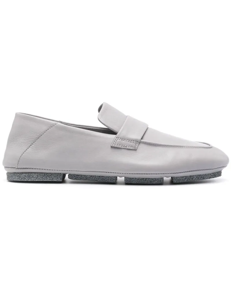 Officine Creative Italia C-Side Loafer aus Nappaleder Grau