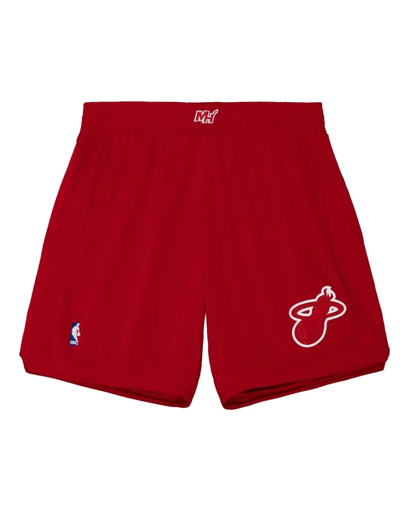 Mitchell & Ness NBA Heat 2012 Shorts - Rot Rot