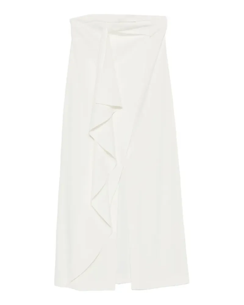 The Garment Pisano ruffled strapless dress - Weiß Weiß