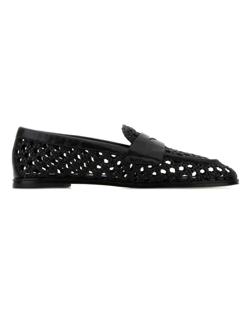 Stuart Weitzman Spencer leather loafers - Schwarz Schwarz