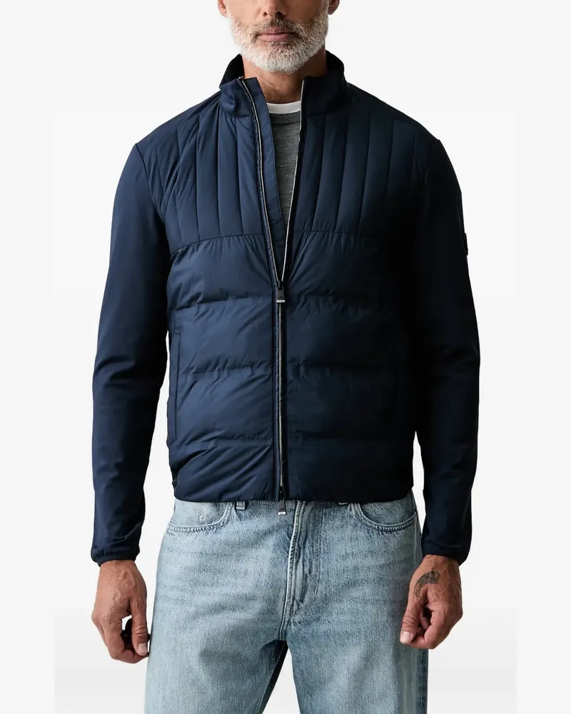 Hackett Gefütterte Jacke mit Reißverschluss - Blau Blau