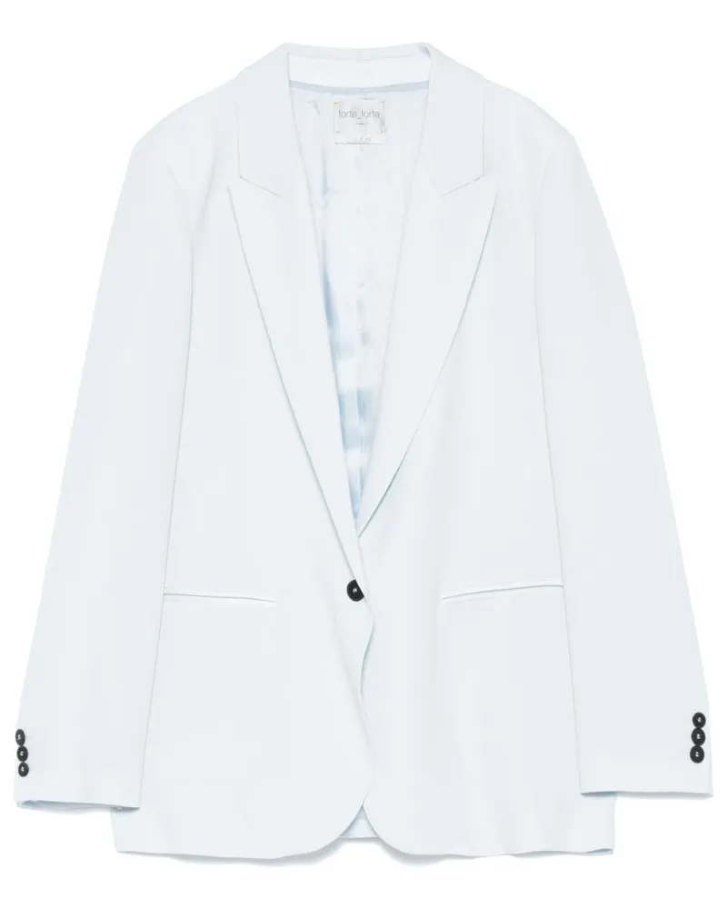 forte_forte Blazer aus Krepp - Blau Blau
