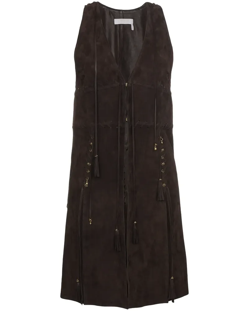 Chloé Weste aus Wildleder - Braun Braun