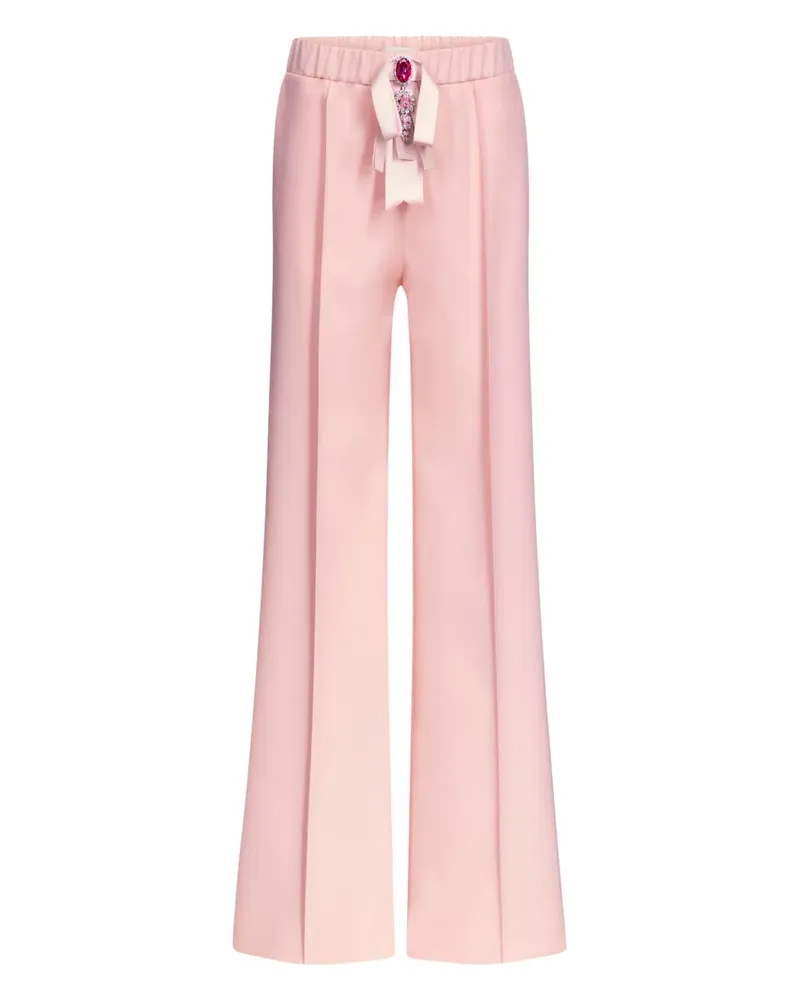 Area Hose mit Kristallverzierung - Rosa Rosa