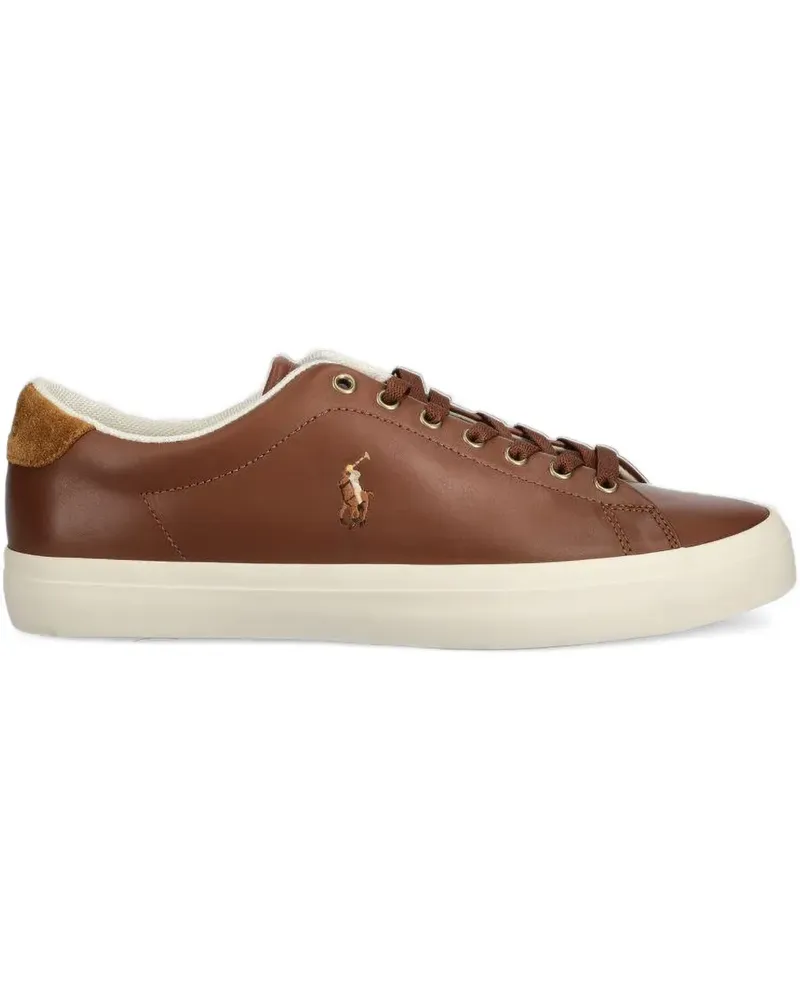 Ralph Lauren Sneakers mit Logo-Stickerei - Braun Braun