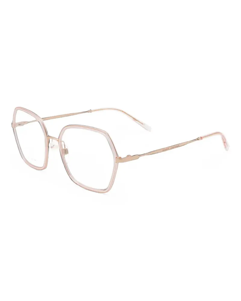 Marc Jacobs Brille mit geometrischem Gestell - Gold Gold