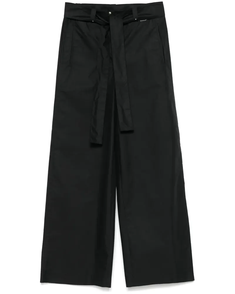 Moncler Hose mit Bindegürtel - Schwarz Schwarz