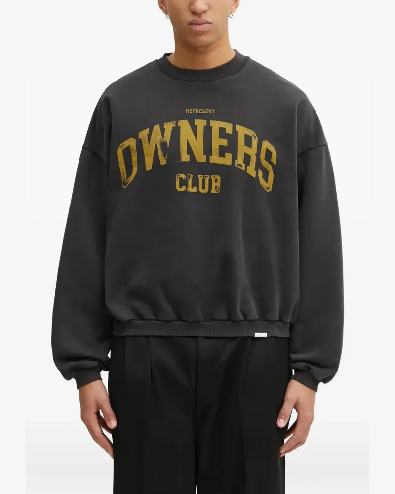 REPRESENT lettering sweatshirt - Schwarz Schwarz