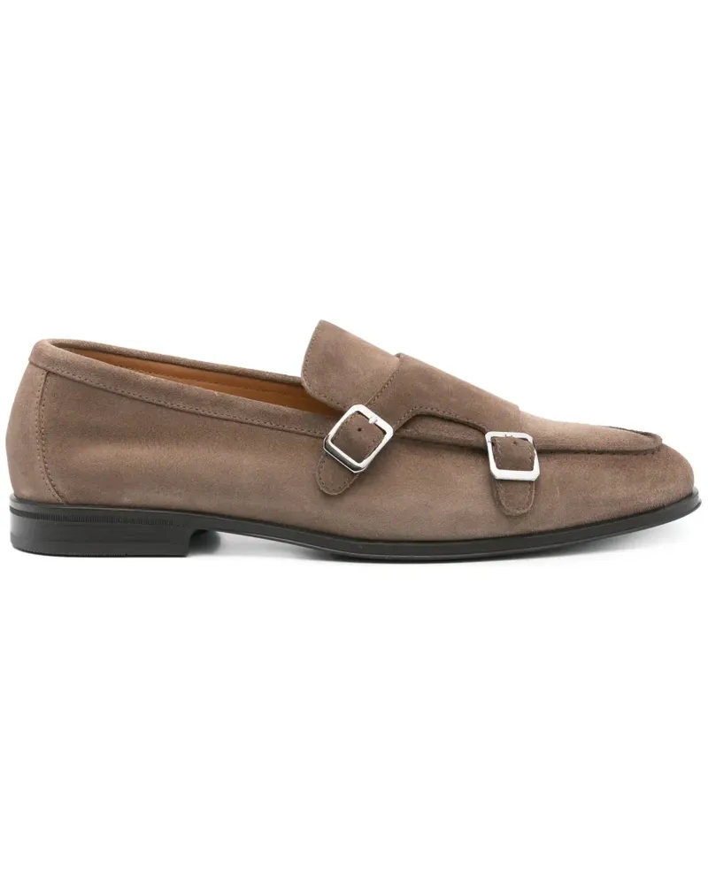 Doucal´s Monk-Schuhe aus Wildleder - Braun Braun
