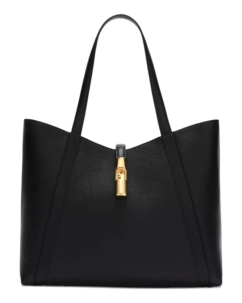 Furla Große Goccia Tote Bag - Schwarz Schwarz