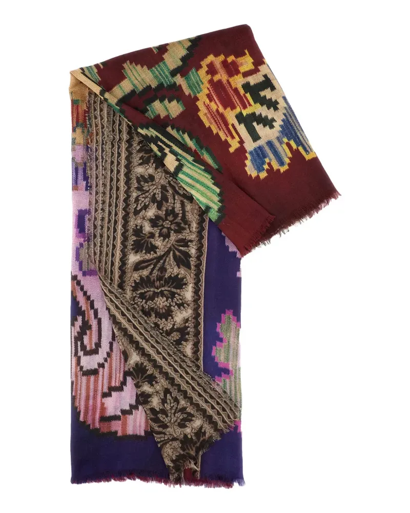 Pierre-Louis Mascia printed scarf - Violett Violett