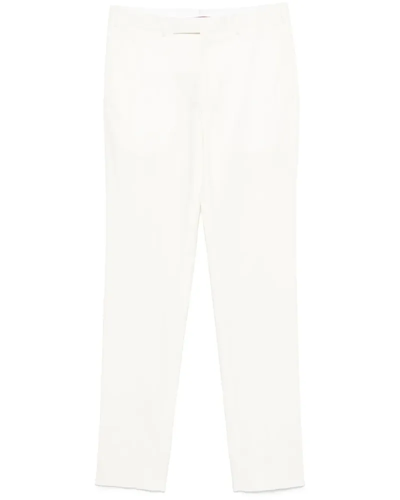 Ermenegildo Zegna Plissierte Hose - Weiß Weiß