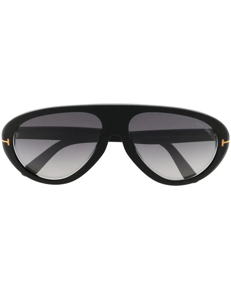 Tom Ford Getönte Pilotenbrille - Schwarz Schwarz