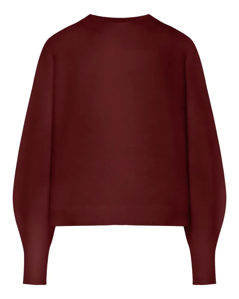 Max Mara Klassischer Kaschmirpullover - Rot Rot