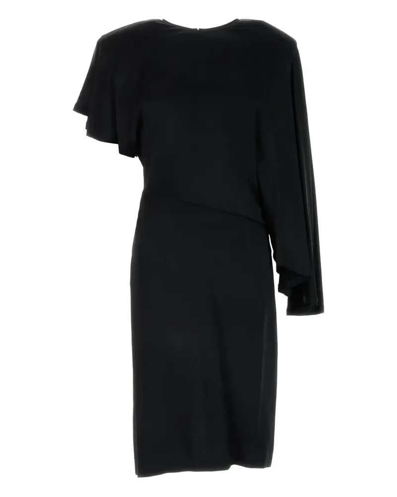 Stella McCartney Kleid mit asymmetrischen Ärmeln - Schwarz Schwarz