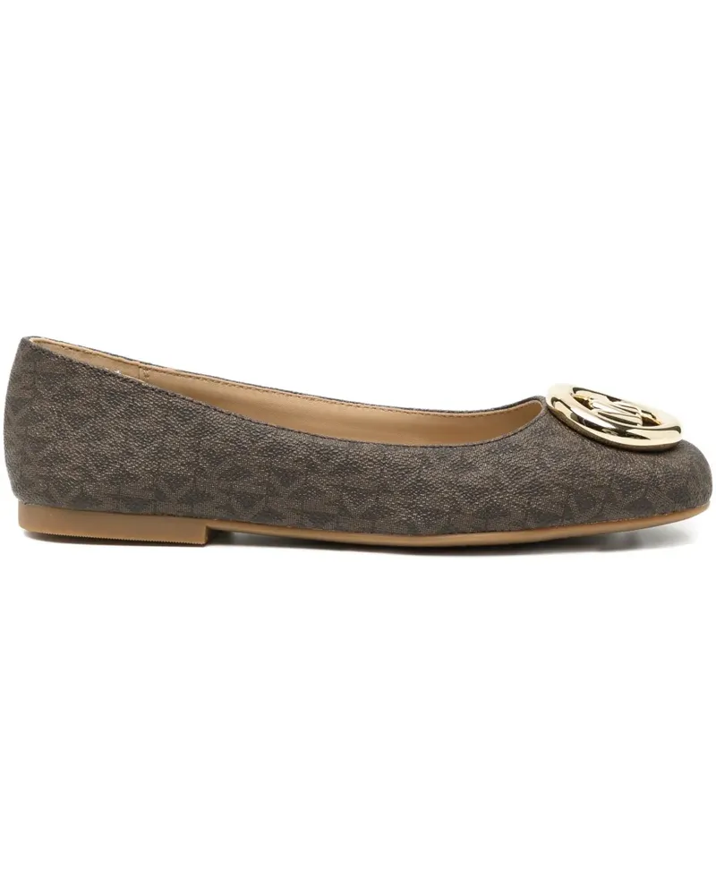 Michael Kors Milan Ballerinas - Braun Braun