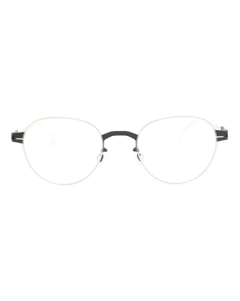 Mykita Selby round-frame glasses - Nude Nude