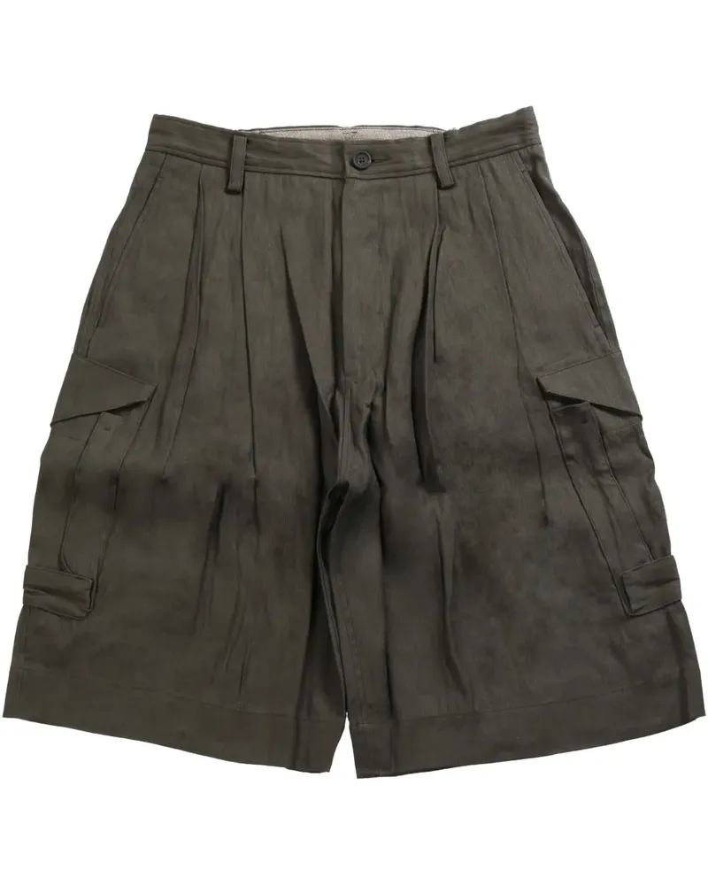Ziggy Chen layered shorts - 54 GREY 54
