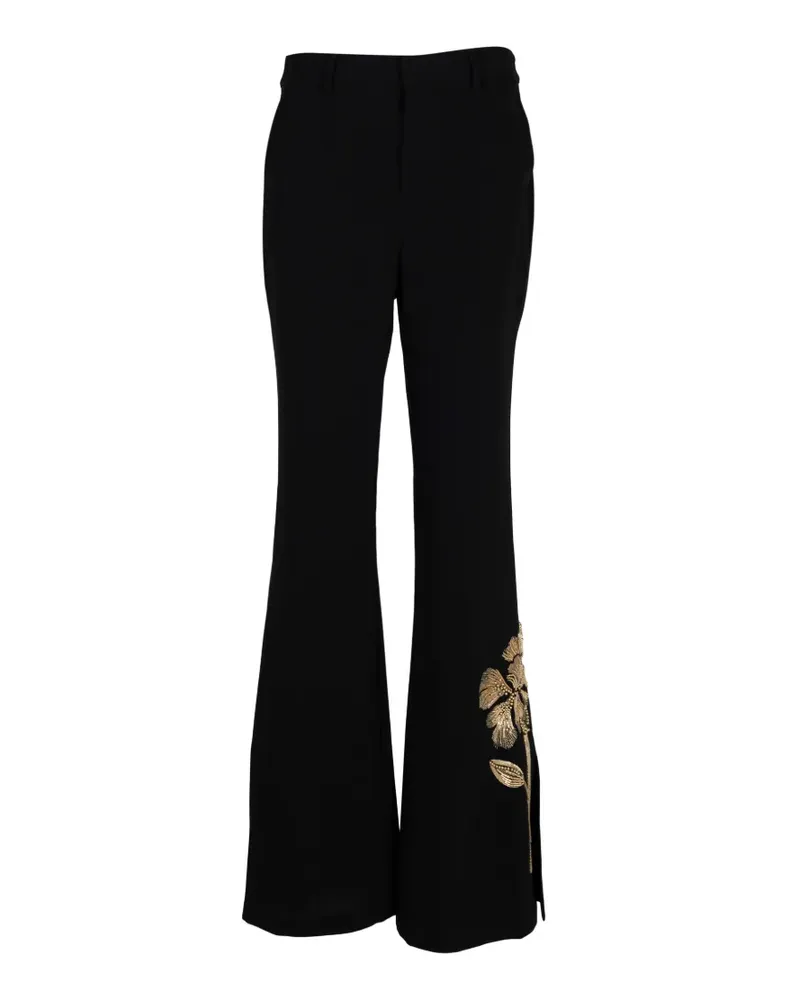 Cinq à Sept Gilded Peony Jaxyn trousers - Schwarz Schwarz