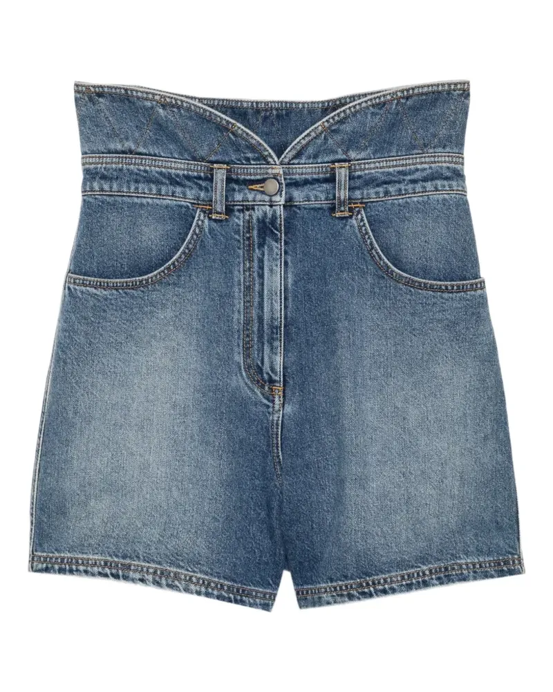 Philosophy Di Lorenzo Serafini Gesteppte Shorts - Blau Blau