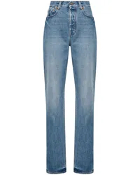 Jacquemus Le De-Nimes Droit Jeans Blau