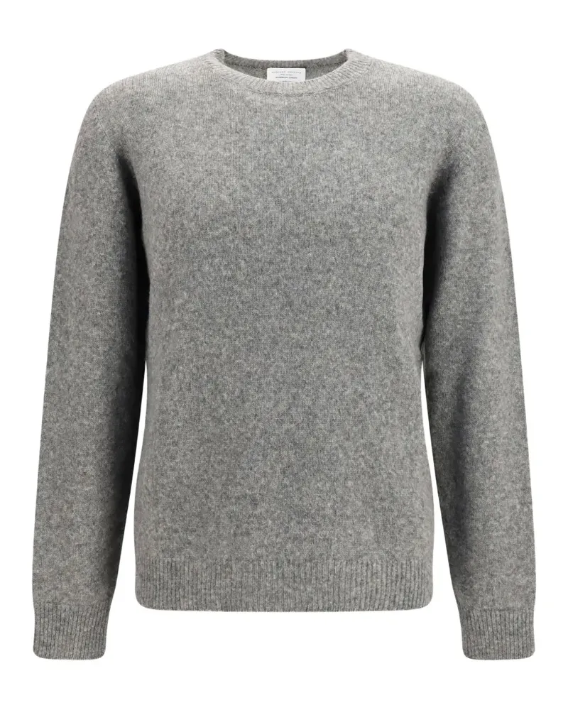 Roberto Collina ribbed-trim long-sleeve sweater - Grau Grau