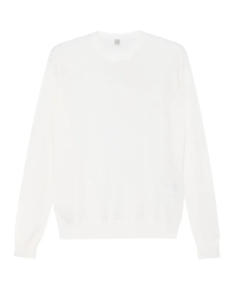 Totême Pullover mit Rundhalsausschnitt - Nude Nude