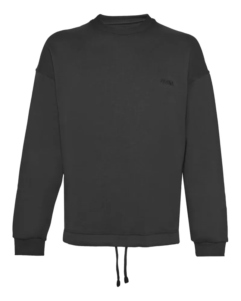 Ermenegildo Zegna drawstring sweatshirt - Schwarz Schwarz