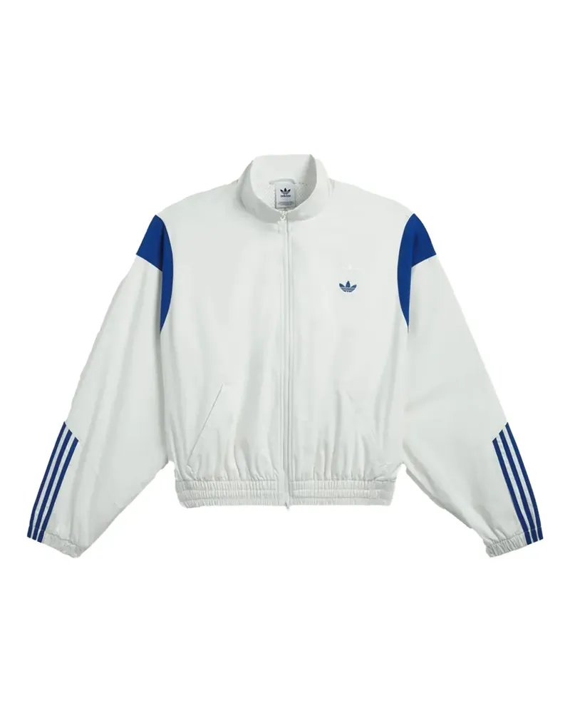 adidas Willy Chavarria - Off White" Sportjacke mit Logo-Print - Weiß Weiß