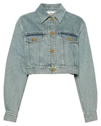 Moschino Jacke mit Teddybär-Print Blau