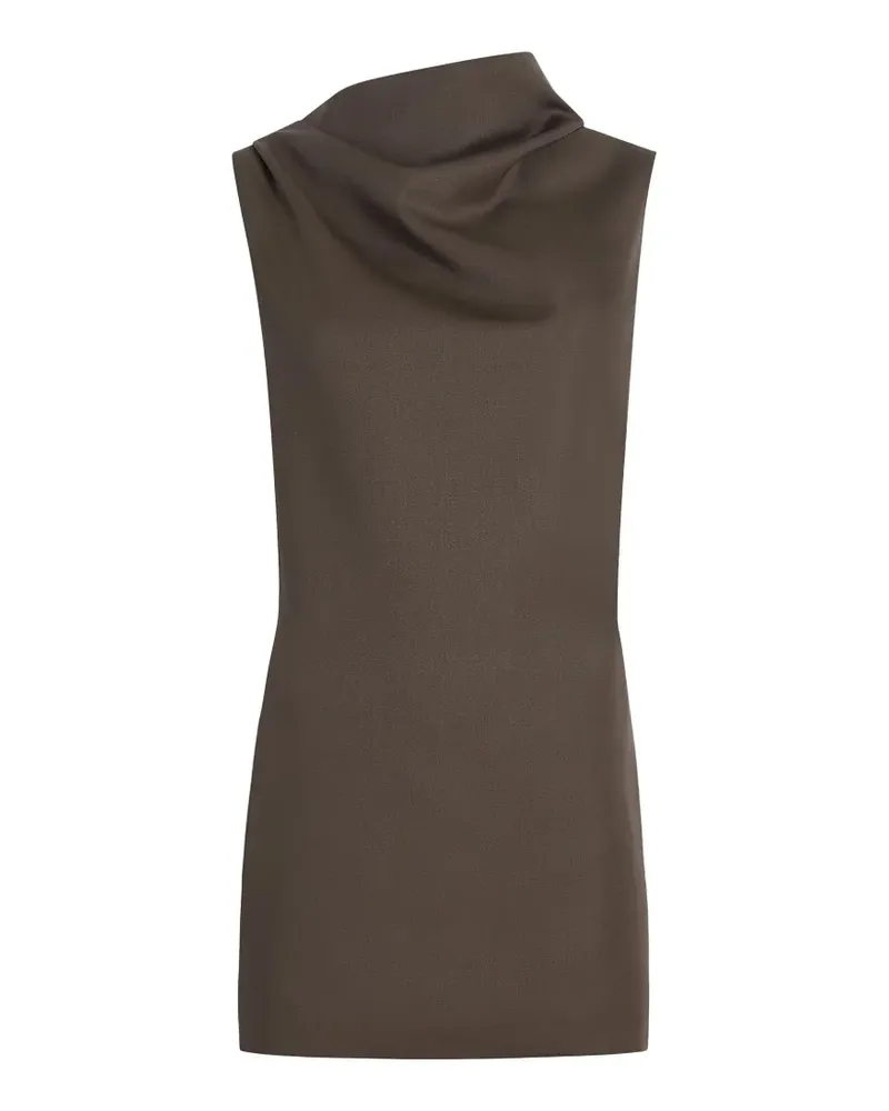 KHAITE Astor Kleid in Nelke - Braun Braun