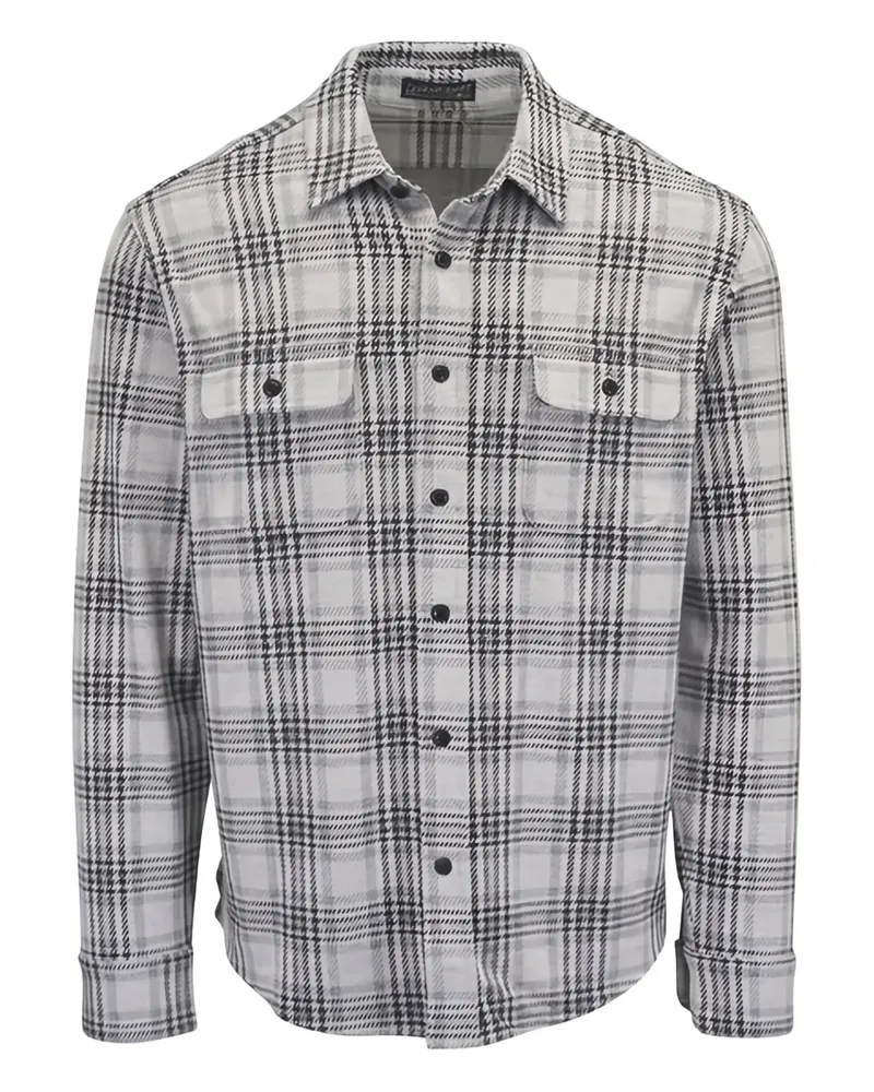Faherty Legend™ button-down plaid shirt - Grau Grau