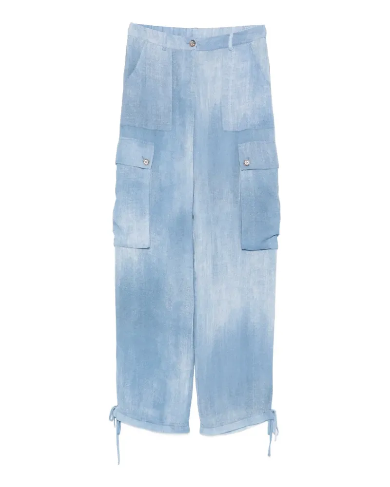 Ermanno Scervino Hose mit aufgesetzter Tasche - Blau Blau