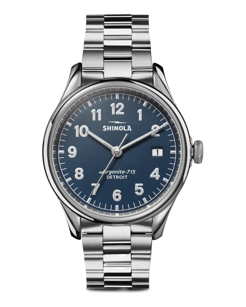 SHINOLA Vinton Armbanduhr 38mm - Blau Blau