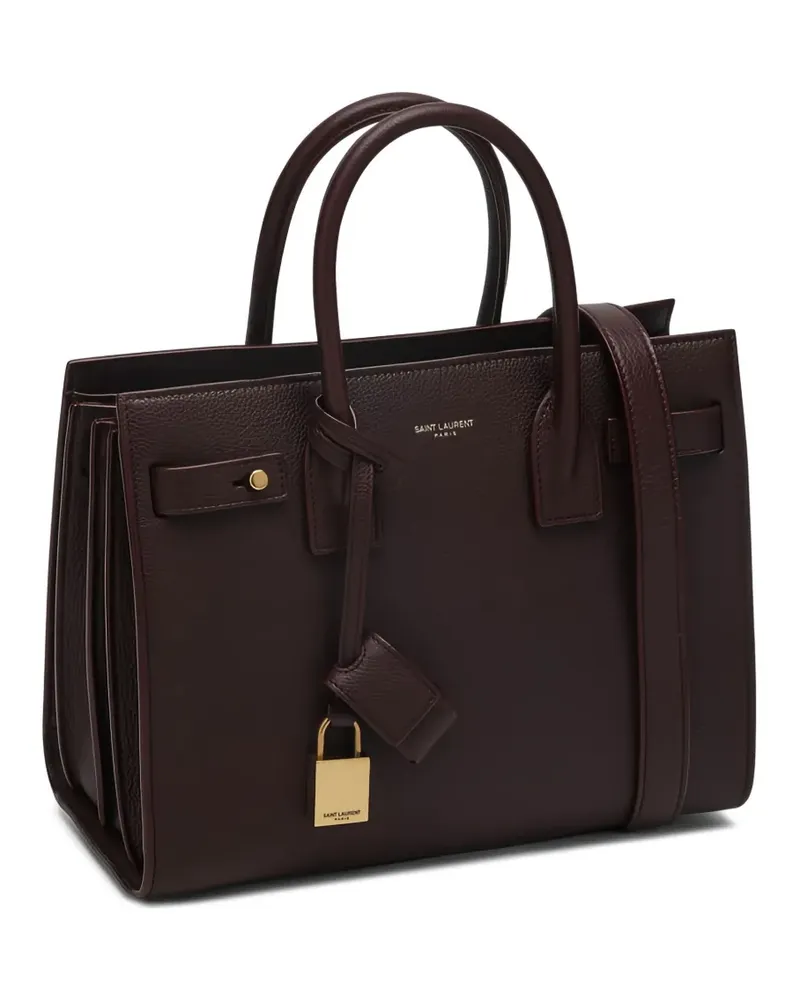 Saint Laurent Handtasche aus Leder - Rot Rot