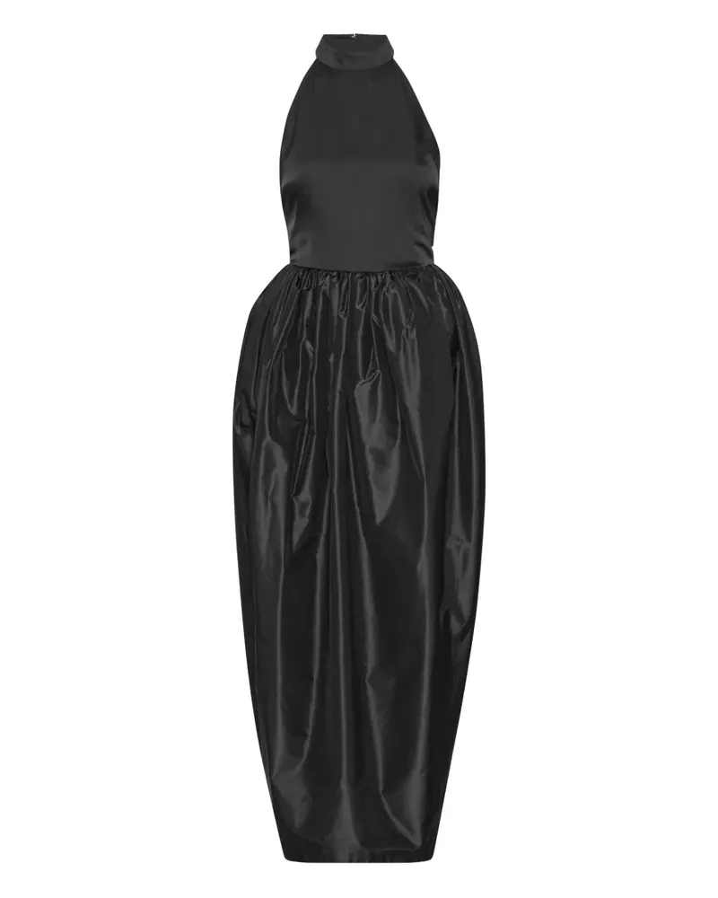 ROTATE Birger Christensen Neckholder-Kleid - Schwarz Schwarz