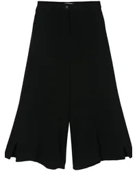 Alberto Biani Cropped-Palazzohose Schwarz