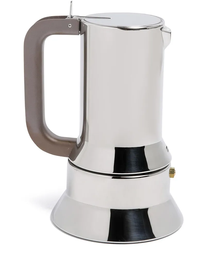 Alessi Espresso-Kaffeemaschine - Silber Silber