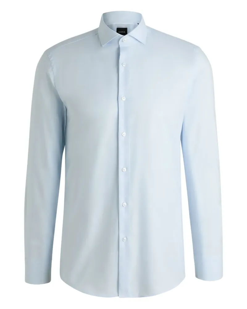 HUGO BOSS Langärmeliges Hemd - Blau Blau