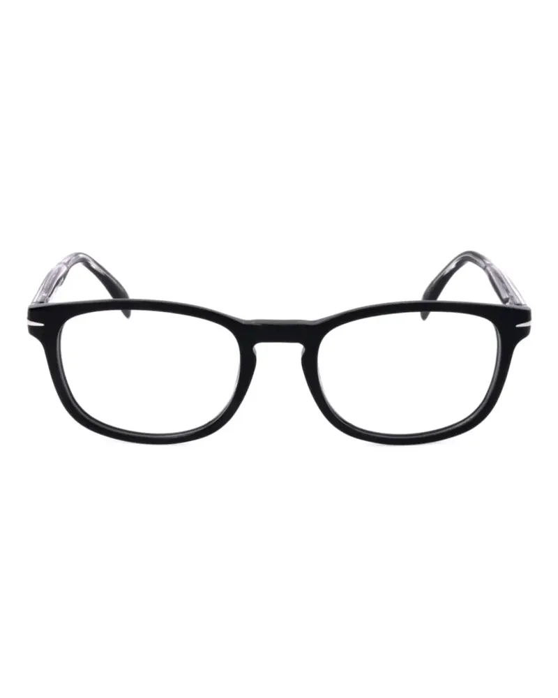 EYEWEAR by DAVID BECKHAM Brille mit rundem Gestell - Schwarz Schwarz
