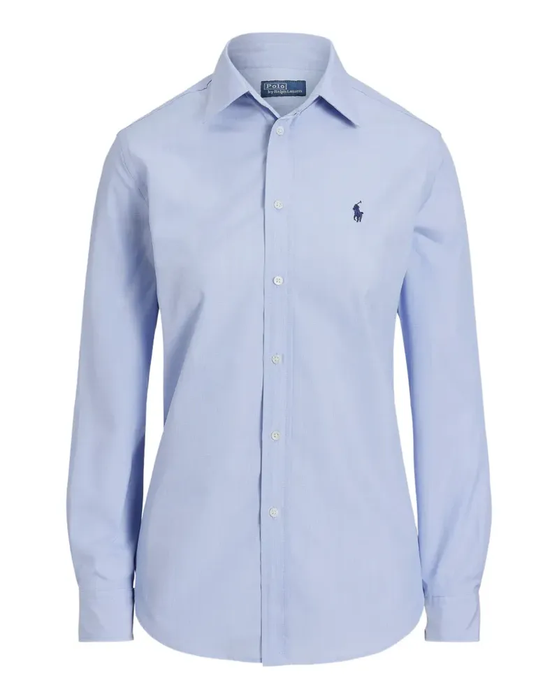 Ralph Lauren Hemd mit Logo-Stickerei - Blau Blau