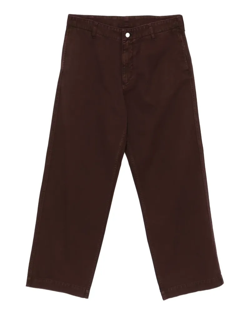 Emporio Armani straight-leg trousers - Braun Braun