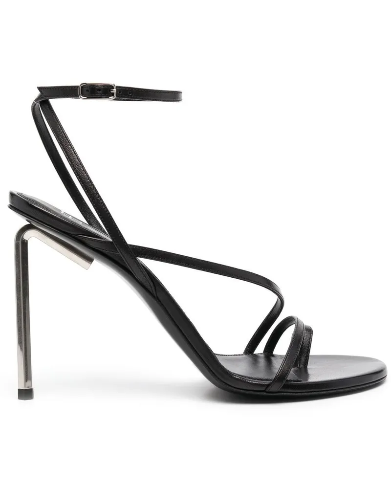 OFF-WHITE Allen Riemchensandalen 110mm - Schwarz Schwarz