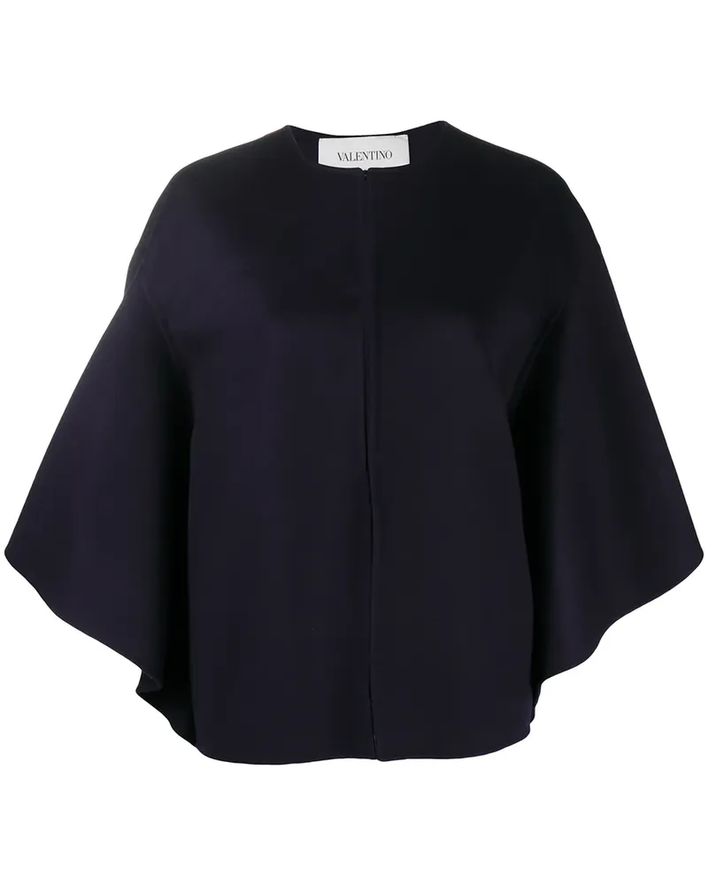 Valentino Garavani Drapierte Jacke - Blau Blau