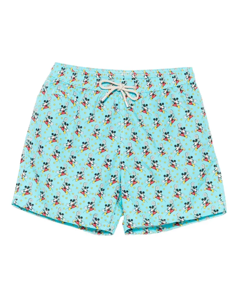 MC2 Saint Barth x Disney Lighting Micro Stretch swim shorts - Blau Blau