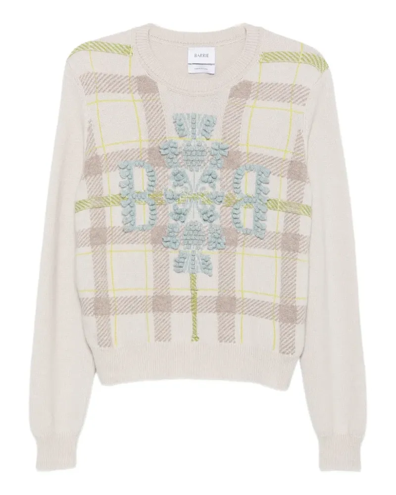 Barrie Pullover mit Schottenkaro - Nude Nude